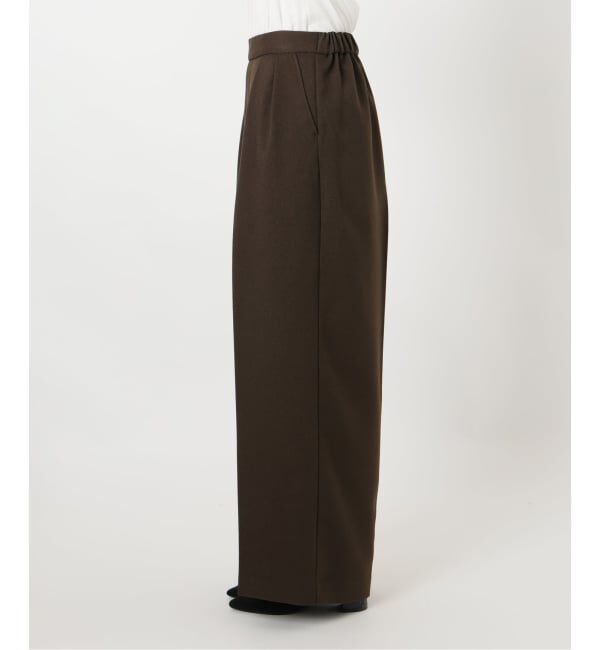  「ウーリーカルゼワイドパンツ」|スラックス|