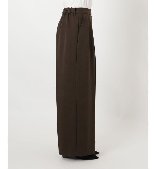  「ウーリーカルゼワイドパンツ」|スラックス|