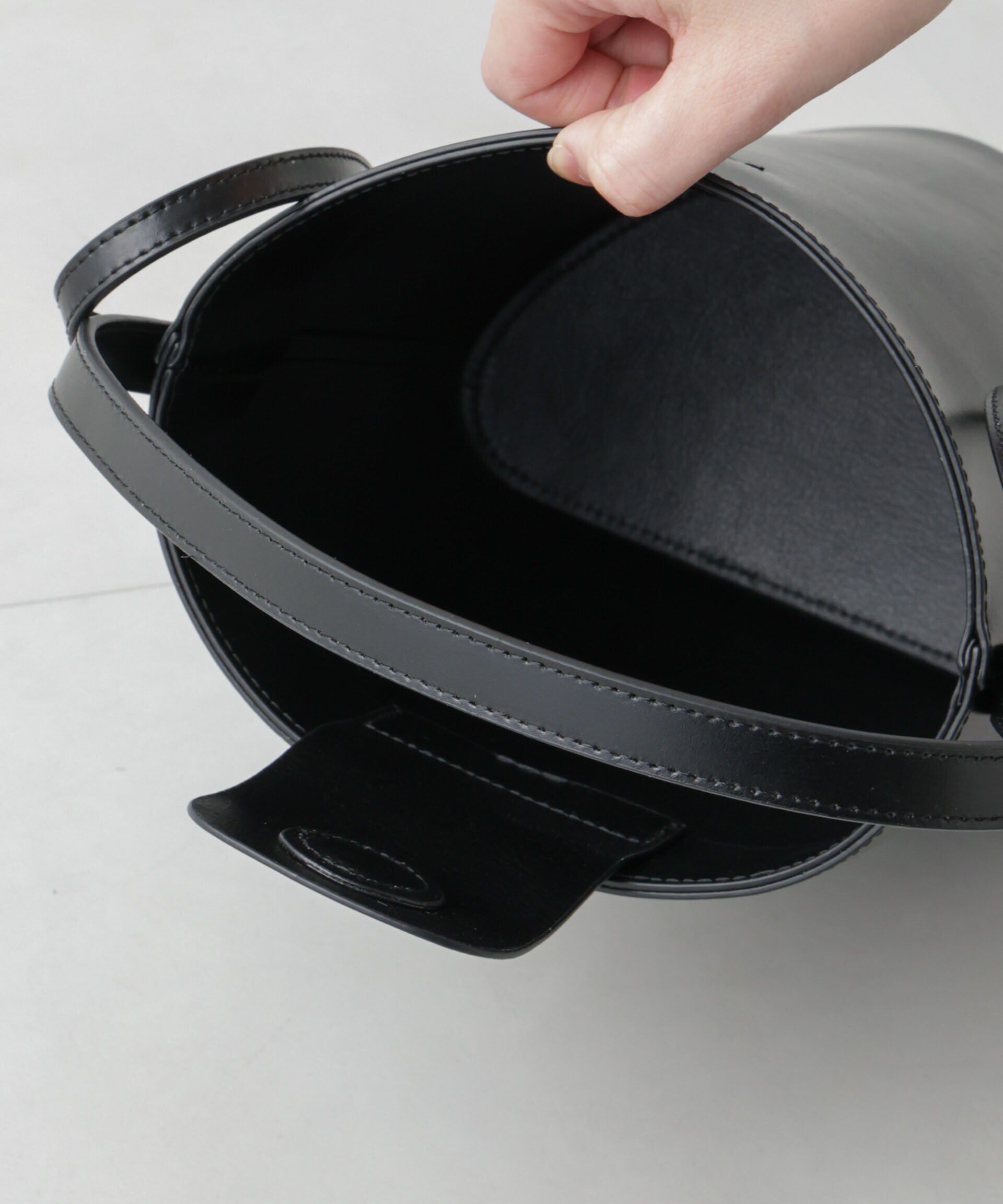 nano･universe「YAHKI/SOFT WFACE 2WAYバケットバッグ」|ショルダー・メッセンジャー|