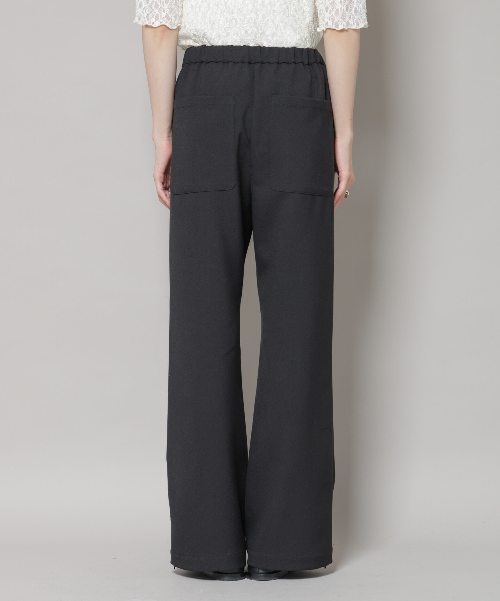 nano･universe「ジップスリットパンツ」|チノ|