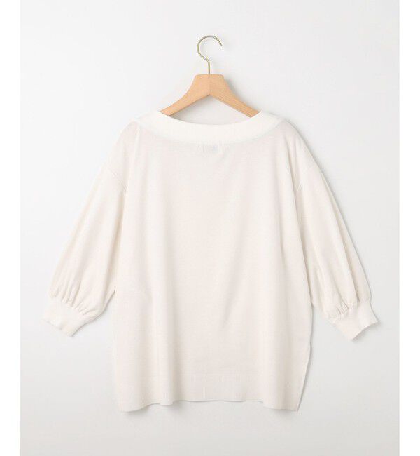 組曲「【WEB限定】セーターマシーン リラクシーニットTシャツ」|Tシャツ・カットソー|