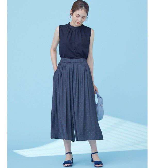 組曲「【秋のNEWカラー追加】ギャザーライトデシン パンツ」|その他|