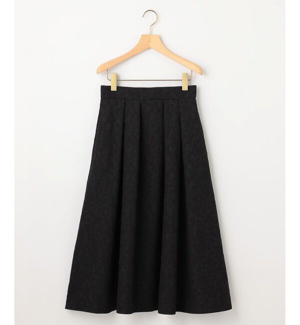 組曲「【WEB限定カラーあり】フラワーラメジャカード フレアスカート」|スカート|