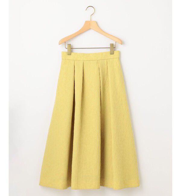 組曲「【WEB限定カラーあり】フラワーラメジャカード フレアスカート」|スカート|