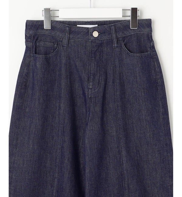 自由区「【洗える】ウスカルデニムバギー パンツ」|デニム|