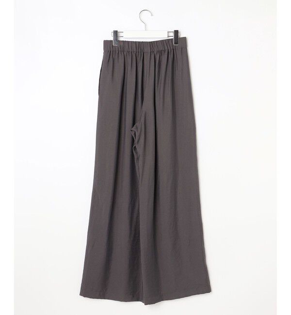 自由区「【ご好評アイテム・新色追加・ウエストゴム・セットアップ対応】エアリーツイルワイド パンツ」|その他|