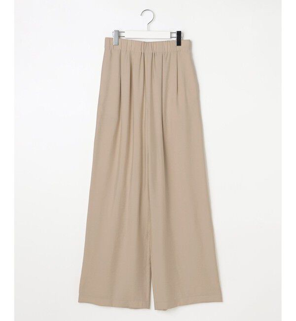 自由区「【ご好評アイテム・新色追加・ウエストゴム・セットアップ対応】エアリーツイルワイド パンツ」|その他|