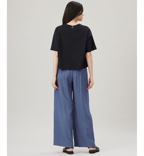 自由区「【ご好評アイテム・新色追加・ウエストゴム・セットアップ対応】エアリーツイルワイド パンツ」|その他|