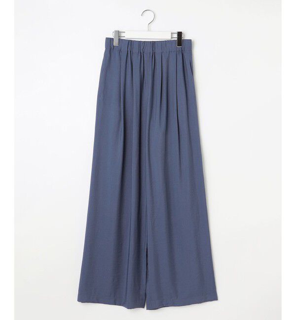 自由区「【ご好評アイテム・新色追加・ウエストゴム・セットアップ対応】エアリーツイルワイド パンツ」|その他|