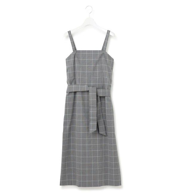 23区「【洗える】ガンクラブプレイドチェック ワンピース」|ワンピース|