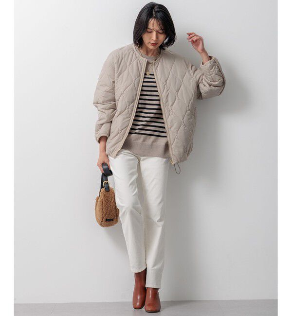 23区「【WEB限定カラーあり/洗える】ウーステッドウール ワイドシルエット ニット」|ニット・セーター|