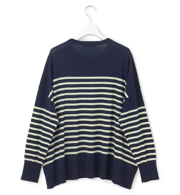 23区「【WEB限定カラーあり/洗える】ウーステッドウール ワイドシルエット ニット」|ニット・セーター|