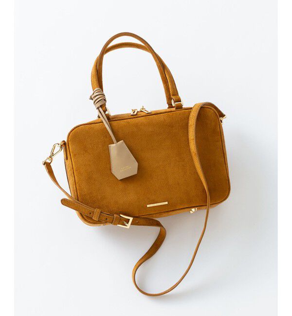 23区「【WEB&一部店舗限定】スエード ボストン バッグ」|ボストンバッグ|