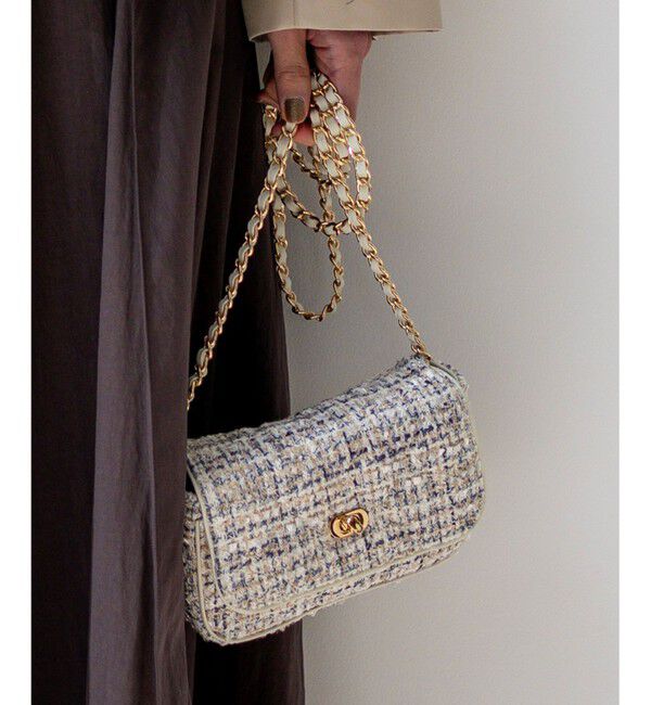 23区「【VERY掲載】GIOLICA ツイードミニ ショルダーバッグ」|ショルダー・メッセンジャー|ｱｲﾎﾞﾘｰ