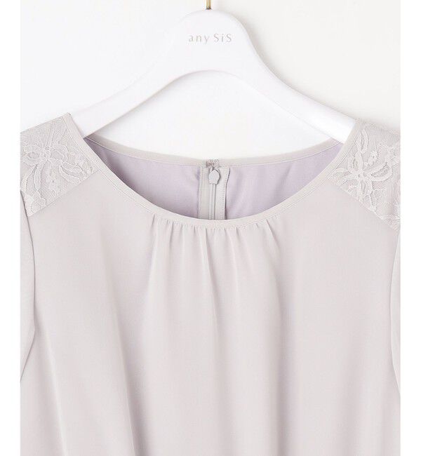 any SiS「【洗える】フェミニンプリーツ ワンピース」|ワンピース|