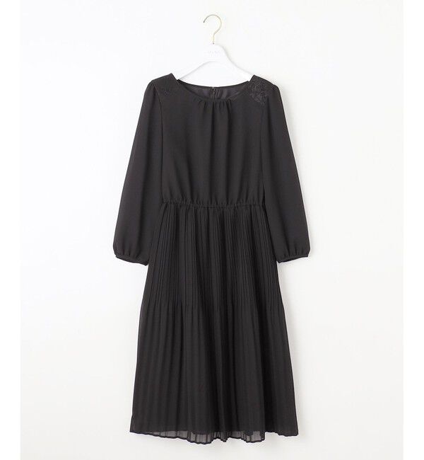 any SiS「【洗える】フェミニンプリーツ ワンピース」|ワンピース|