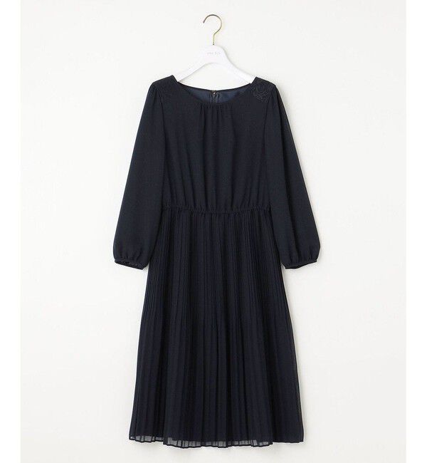any SiS「【洗える】フェミニンプリーツ ワンピース」|ワンピース|