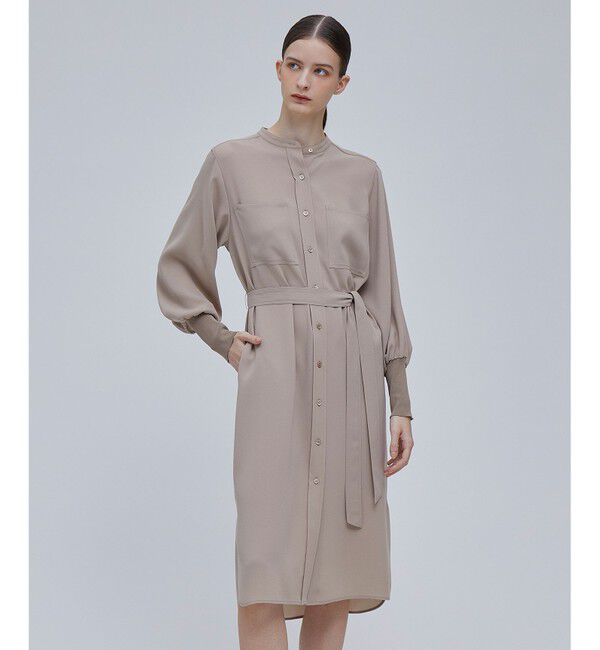 BEIGE,「FLEUR / シャツドレス」|ワンピース|Beige