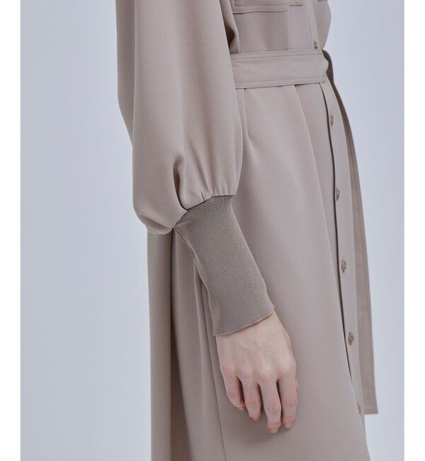 BEIGE,「FLEUR / シャツドレス」|ワンピース|