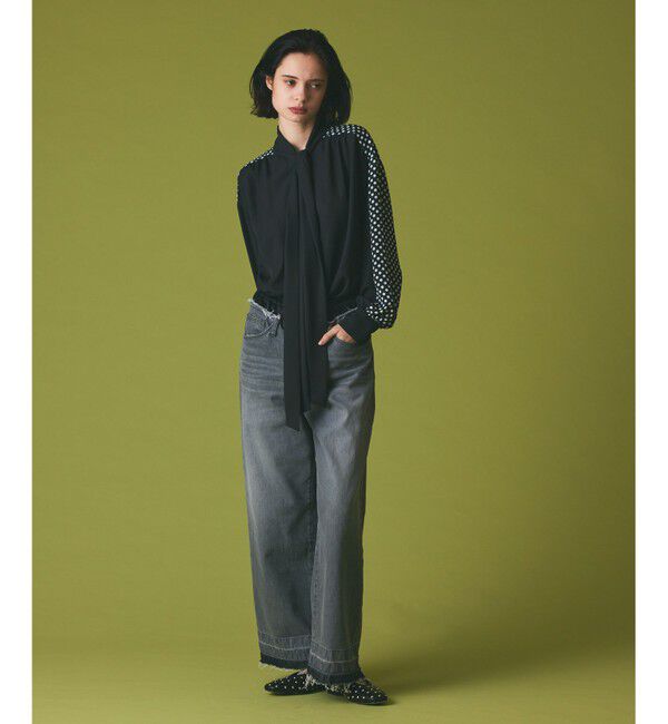 Grace Class「コンビデニムイージーパンツ」|デニム|