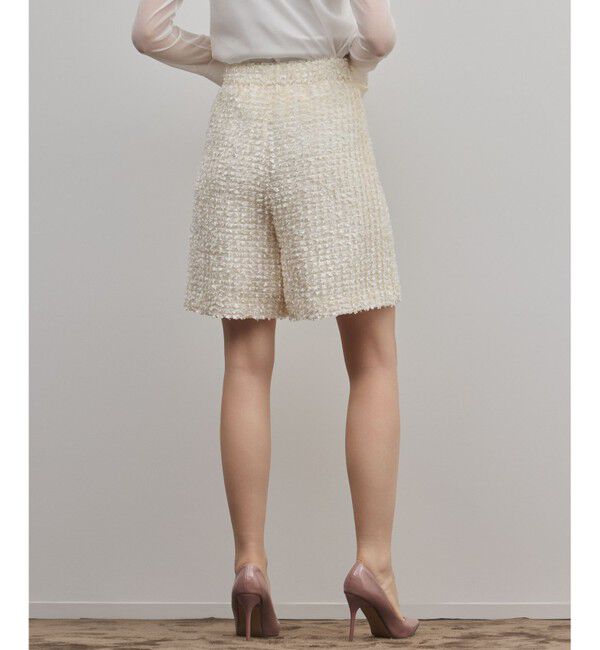 GRACE CONTINENTAL「カットジャガードハーフパンツ」|その他|