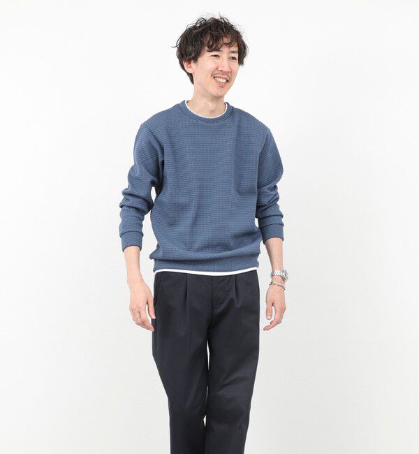 NOLLEY'S goodman「ウォッシャブルワッフルクォーターCN 25AW」|Tシャツ・カットソー|