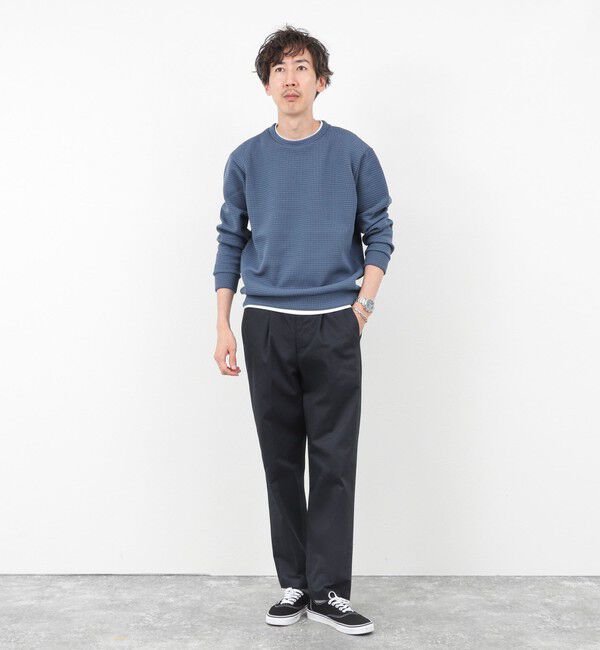 NOLLEY'S goodman「ウォッシャブルワッフルクォーターCN 25AW」|Tシャツ・カットソー|