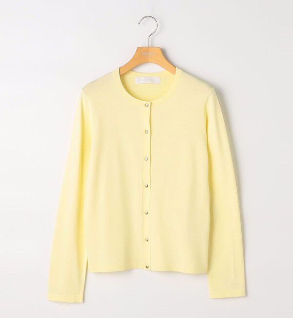 NOLLEY'S sophi「《アンサンブル対応》 《手洗い可能》マルチファンクションクルーネックカーディガン」|カーディガン|