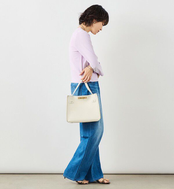 NOLLEY'S sophi「《アンサンブル対応》 《手洗い可能》マルチファンクションクルーネックカーディガン」|カーディガン|