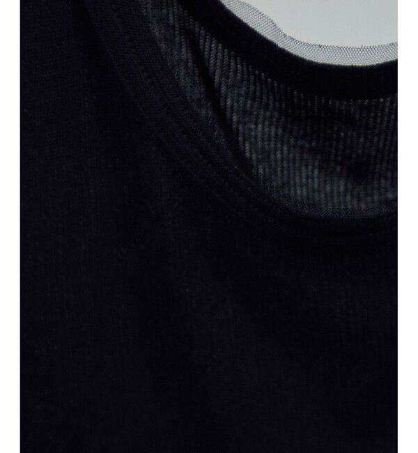 SALON adam et rope'「【WEB限定】ラメリブタンク」|タンクトップ|