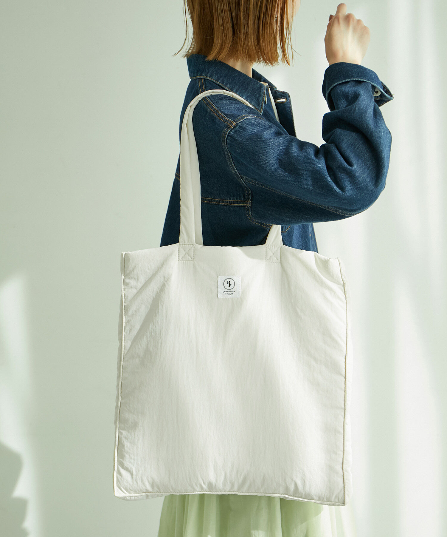 ROPE PICNIC PASSAGE「A4対応・撥水加工/マカロンカラーパディングトートバッグ」|トートバッグ|キナリ(16)