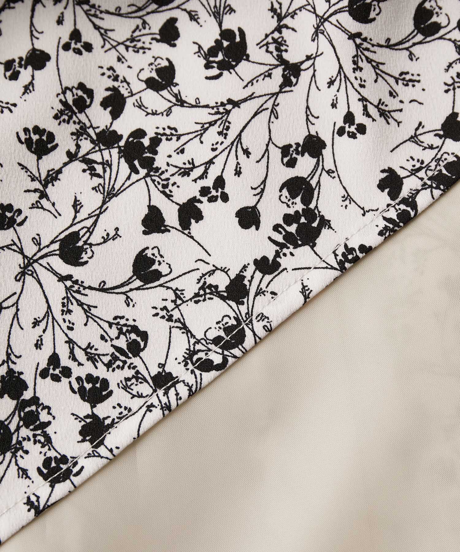 Rope&rsquo;Picnic「フラワープリントラッフルワンピース/リンクコーデ」|ワンピース|