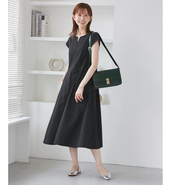 Rope&rsquo;Picnic「【吸水速乾】ウエストタックカットワンピース」|ワンピース|