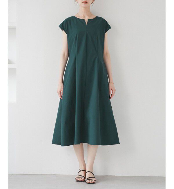 Rope&rsquo;Picnic「【吸水速乾】ウエストタックカットワンピース」|ワンピース|