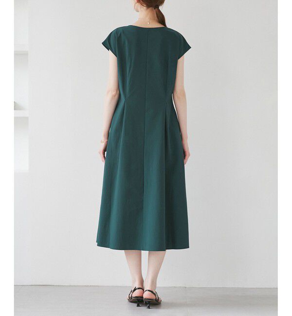 Rope&rsquo;Picnic「【吸水速乾】ウエストタックカットワンピース」|ワンピース|