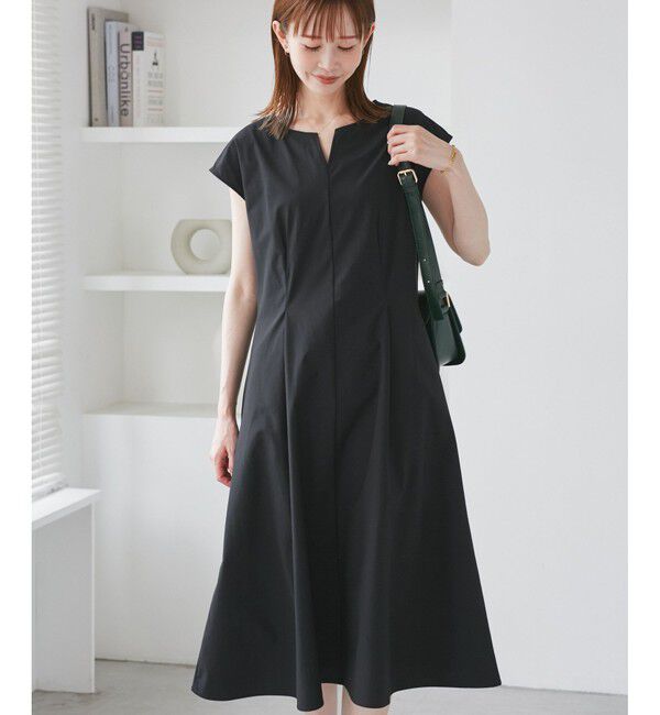 Rope&rsquo;Picnic「【吸水速乾】ウエストタックカットワンピース」|ワンピース|