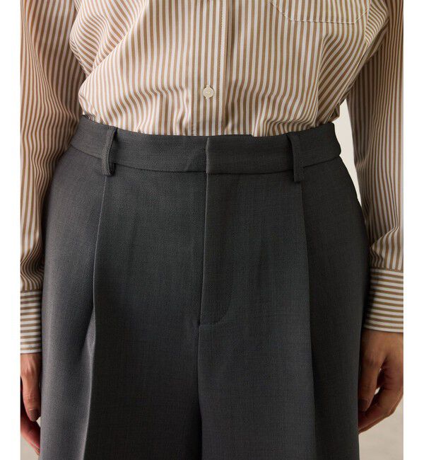 Rope&rsquo;Picnic「ウエストタックハーフパンツ」|チノ|