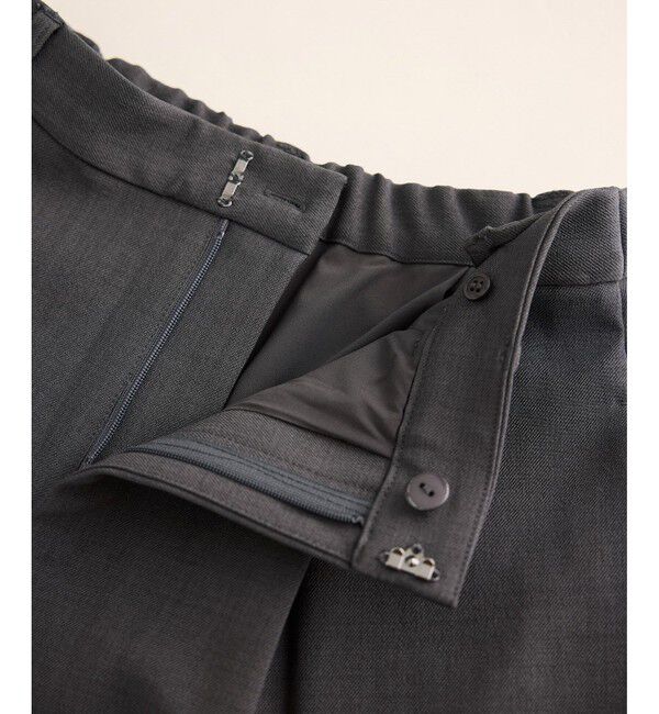 Rope&rsquo;Picnic「ウエストタックハーフパンツ」|チノ|