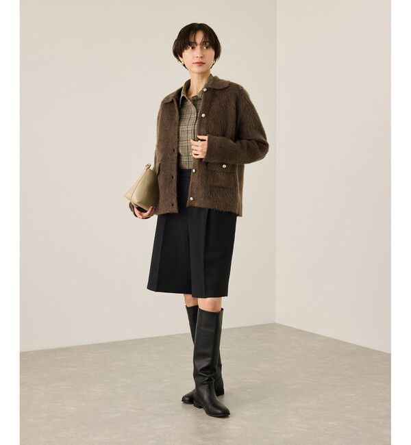 Rope&rsquo;Picnic「ウエストタックハーフパンツ」|チノ|