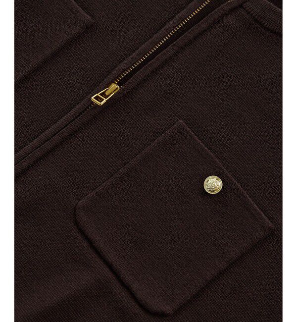 Rope&rsquo;Picnic「ミラノリブダブルジップニットカーディガン」|カーディガン|