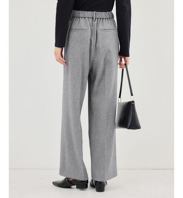 Rope&rsquo;Picnic「ベイカーワイドパンツ/UVカット・防シワ」|チノ|