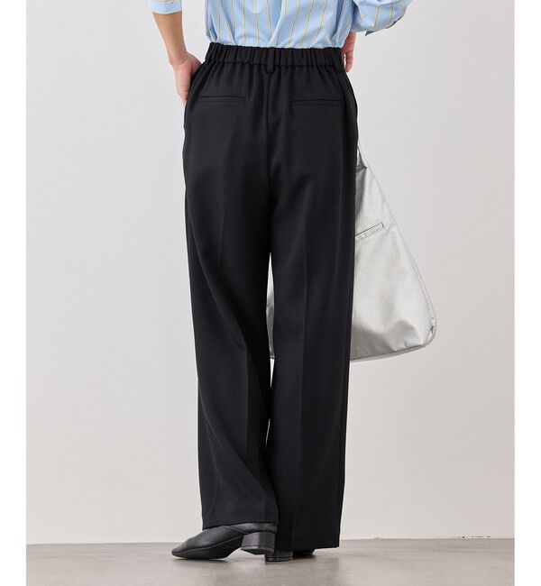 Rope&rsquo;Picnic「ベイカーワイドパンツ/UVカット・防シワ」|チノ|