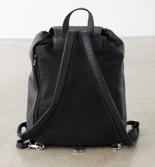  「【牛革/2通りで使える】2WAYレザーコンビリュック」|リュック|