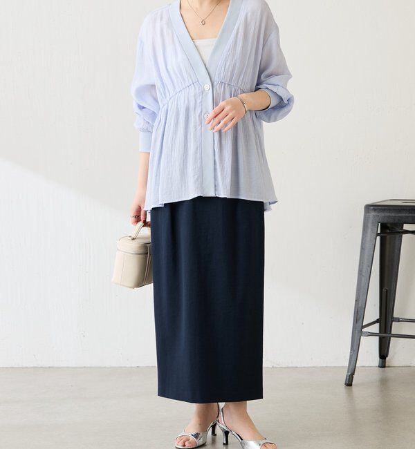  「シェルタリングタックスカート」|スカート|