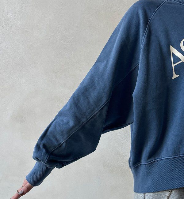  「【WEB限定】ロゴプリントクルーネック裏毛プルオーバー」|Tシャツ・カットソー|