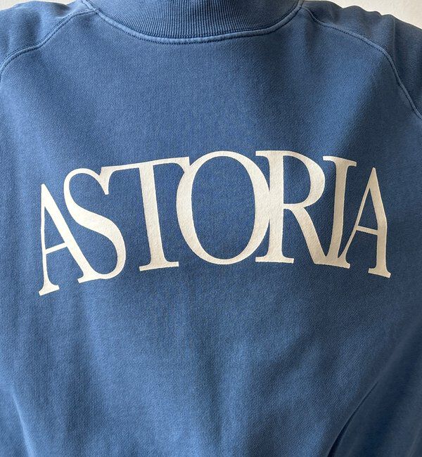  「【WEB限定】ロゴプリントクルーネック裏毛プルオーバー」|Tシャツ・カットソー|