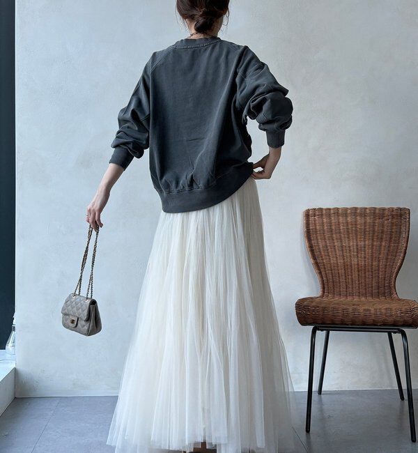  「【WEB限定】ロゴプリントクルーネック裏毛プルオーバー」|Tシャツ・カットソー|