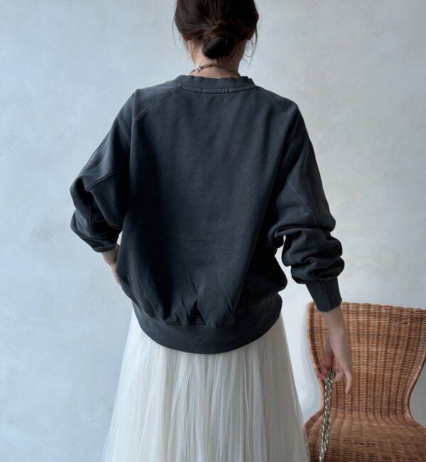  「【WEB限定】ロゴプリントクルーネック裏毛プルオーバー」|Tシャツ・カットソー|