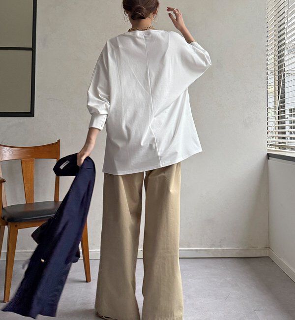  「【WEB限定】MEMPHISドルマンロゴロンTEE」|Tシャツ・カットソー|