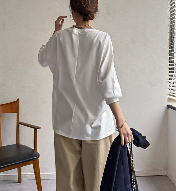  「【WEB限定】MEMPHISドルマンロゴロンTEE」|Tシャツ・カットソー|